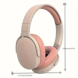 Wireless Gaming Headset with Noise Cancellation - Foldable, Long-Lasting Battery, Perfect for Music on the Go