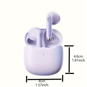 Wireless Freedom Earbuds - DJ Headphones with True Wireless Technology, In-Ear Design, Microphone, and Charging Case for Work, Music, and Calls